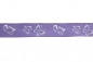 Preview: Geschenkband lila Butterfly 25mm breit, 15m
